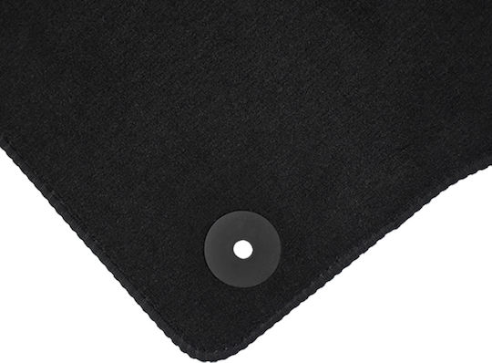 Set of Front and Rear Mats 4pcs for Skoda Scala 2019 Black