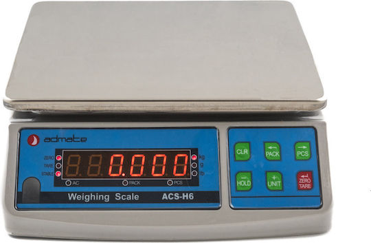 Admate ACS H5 Electronic Precision Commercial Scale with Weighing Capacity of 3kg and Division 0.1gr