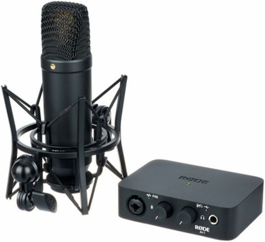 Rode Complete Studio Kit Εξωτερική Επαγγελματική Κάρτα Ήχου