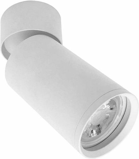 Vivalux SP705 W Single Spot with Socket GU10 in White Color