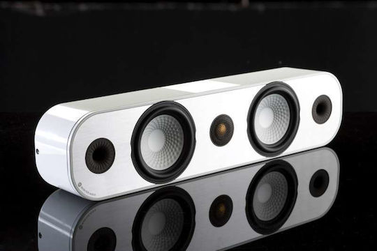 Monitor Audio Apex A40 Ηχείο Hi-Fi Κεντρικό 200W 2 Δρόμων Π14xΒ10xΥ61εκ. Λευκό