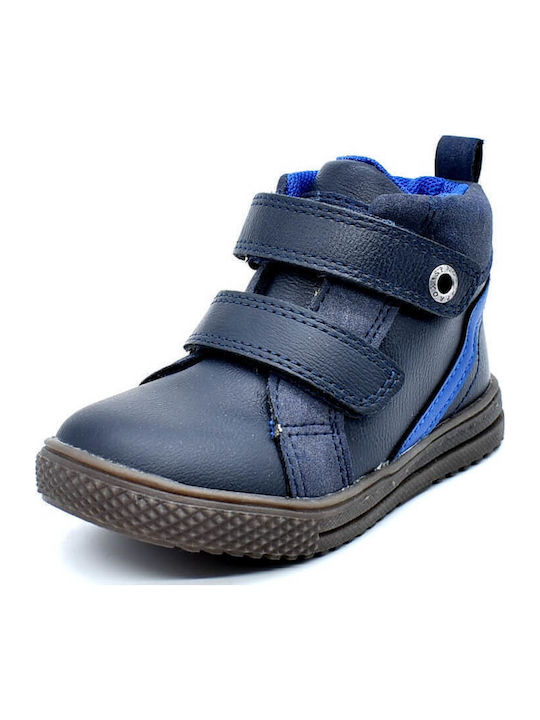 Kinderstiefeletten mit Klettverschluss Blau
