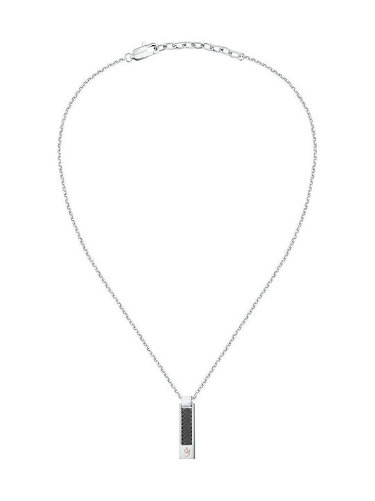 Maserati Necklace from Gold Plated Steel