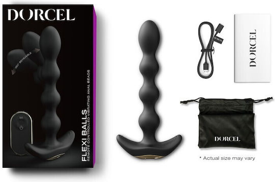 Love to Love Anal Plug mit kabelloser Funktion und Vibration Klein Schwarz 18.2cm