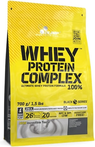 Olimp Sport Nutrition Whey Protein Complex Protein Whey Gluten Free with Flavor Cookies & Cream 700gr