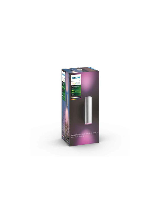 Philips Επιτοίχιο Εξωτερικό Φωτιστικό IP44 Διπλής Δέσμης 24x8x11.7εκ.