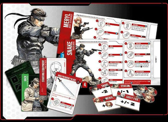 Board Game Metal Gear for 1-4 Players 14+ Years MGS001 (EN) Cool