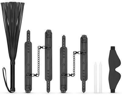 Bedroom Fantasies BDSM Kit σε Μαύρο Χρώμα 5τμχ