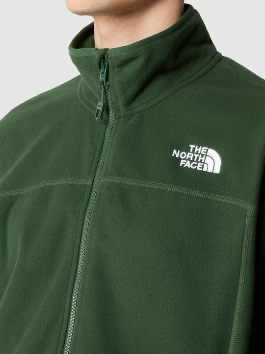 M 100 Glacier Men's Fleece Cardigan Green