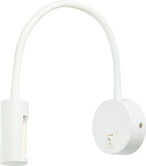 Aca Piper Μονό LED Θερμό Λευκό Σποτ σε Λευκό Χρώμα Aca Piper Μονό LED Θερμό Λευκό Σποτ σε Λευκό Χρώμα