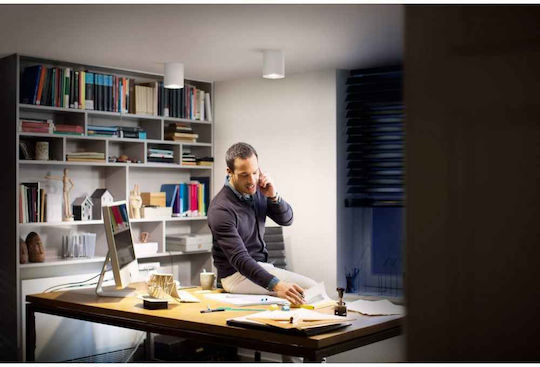 Philips Hue Pillar Einzel Spot mit Fassung GU10 in Weiß Farbe