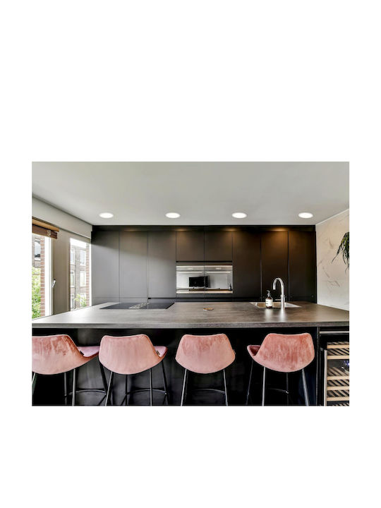 Eglo Fueva Στρογγυλό Χωνευτό LED Panel 16.5W με Ρυθμιζόμενο Λευκό Φως 21.6εκ.