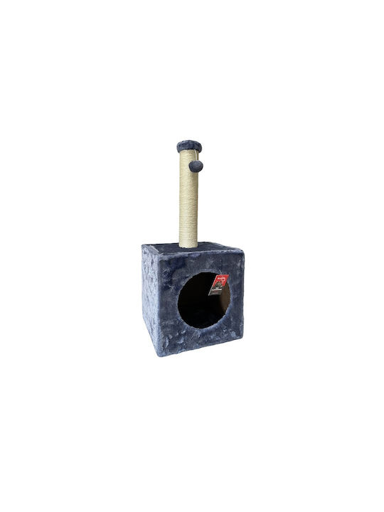 Pet Interest Cube Cat Tree Μπλε 31x31x67εκ. Pet Interest Cube Cat Tree Μπλε 31x31x67εκ.