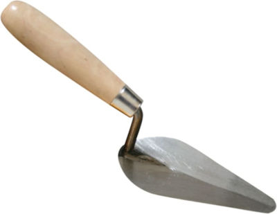 Trowel Metallicό 150mm with Wooden Handle 12531