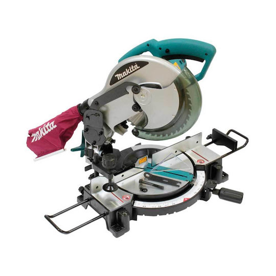 Makita Miter Saw Electric with Power 1500W, Cutting Disc Diameter 255mm & Cutting Speed 4200rpm