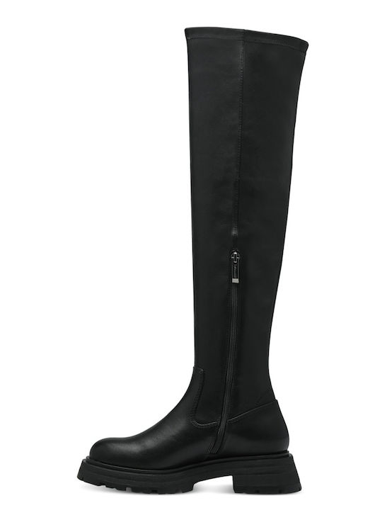 Women's Boots Over The Knee Black