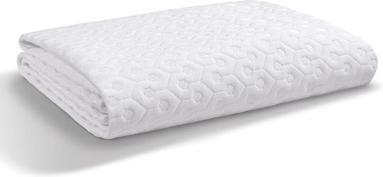 Bedgear Protecție pentru Saltea Queen cu Fustă Dri-Tec Alb 160x200cm