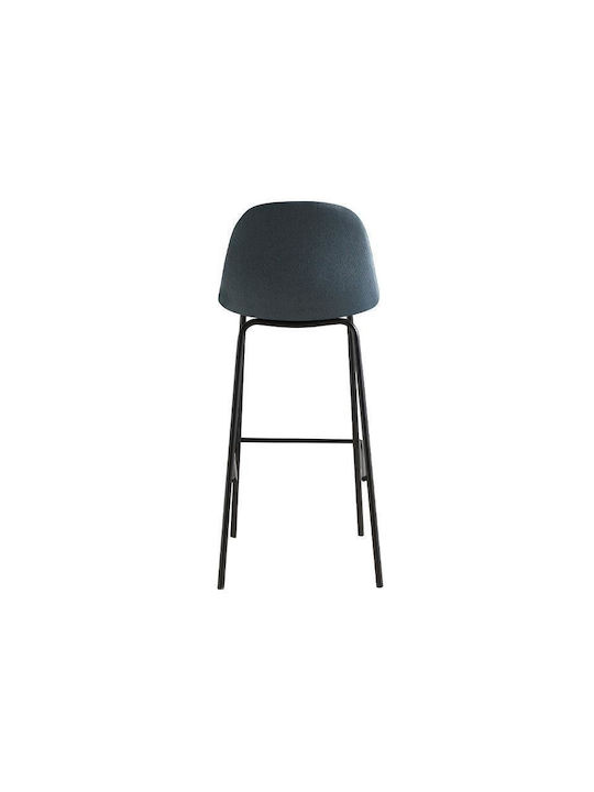 Stool Bar Metallic BA7 Blue 4pcs 49x45x105cm