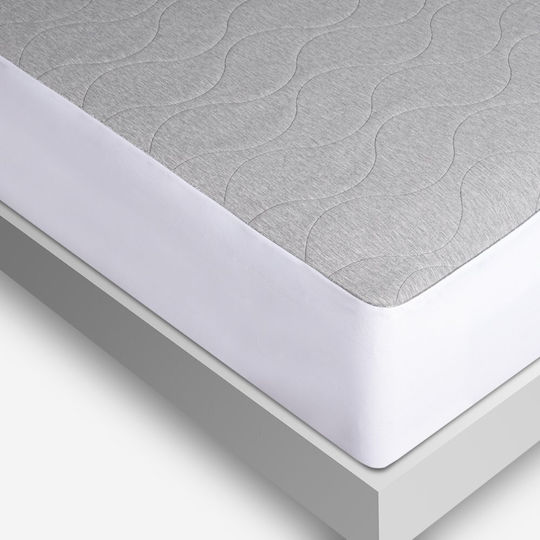 Bedgear Protecție pentru Saltea Queen cu Fustă Air-X Gri 160x200cm