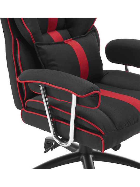 White Shark LE MANS Fabric Gaming Chair Black / Red