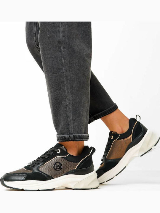 Medusa Chunky Sneakers Black