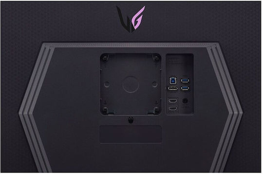 LG UltraGear 27GR93U-B IPS HDR Gaming Monitor 27" 4K 3840x2160 144Hz με Χρόνο Απόκρισης 1ms GTG