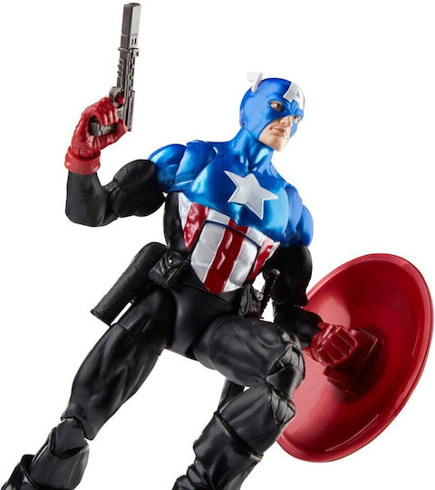 Action Figure Captain America Marvel Legends Captain America for 4+ Years 15cm.