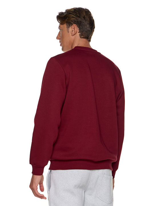 Bodymove -3 Herren Sweatshirt Burgundisch