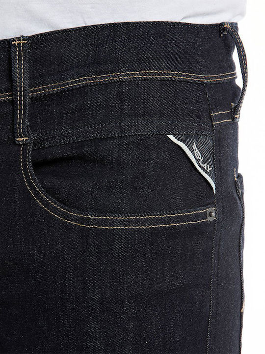 Anbass Hyperflex Ανδρικό Παντελόνι Τζιν Μπλε