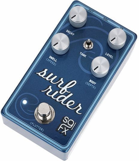Solid Gold FX Pedale Wirkung Nachhall E-Gitarre und E-Bass