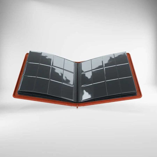 Gamegenic Zip-Up Album 24 Pocket Binder 12-Pocket Standard Size Red