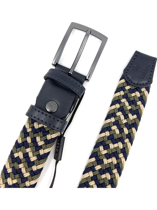 Elastisch Herren Gürtel Gestrickt Mehrfarbig