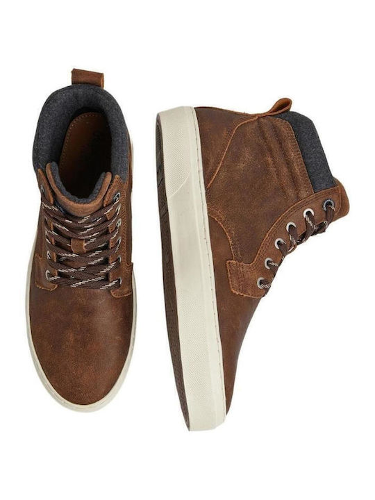 Yogi Leather Men's Boots Dark Brown
