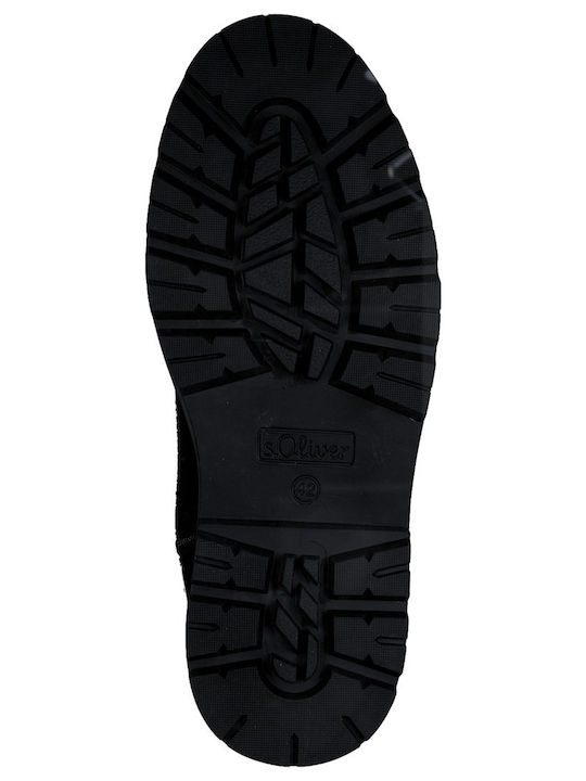 Black Men's Boots Anatomical