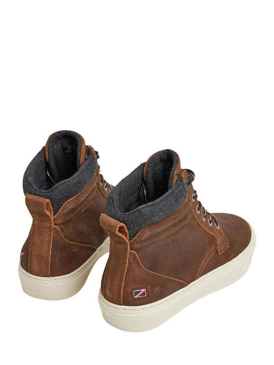 Yogi Leather Men's Boots Dark Brown