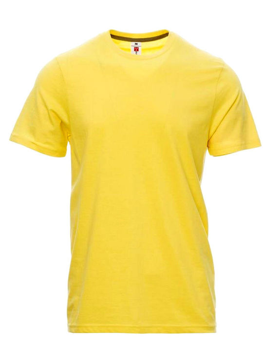 Payper Sunset Ανδρικό Διαφημιστικό T-shirt Κοντομάνικο σε Μαύρο Χρώμα