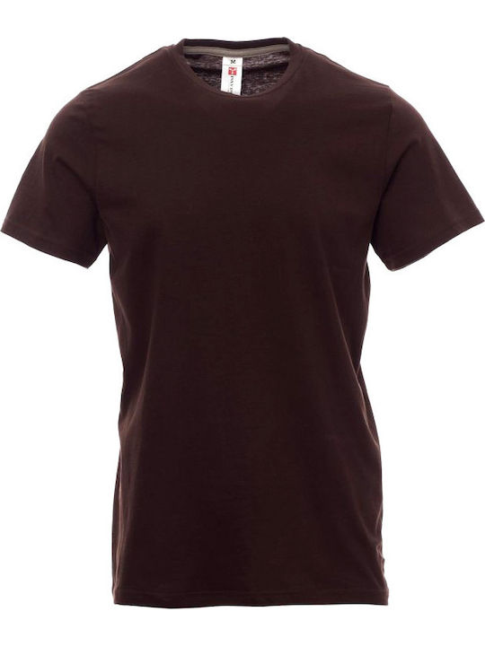 Payper Sunset Men's Short Sleeve Promotional T-Shirt Green