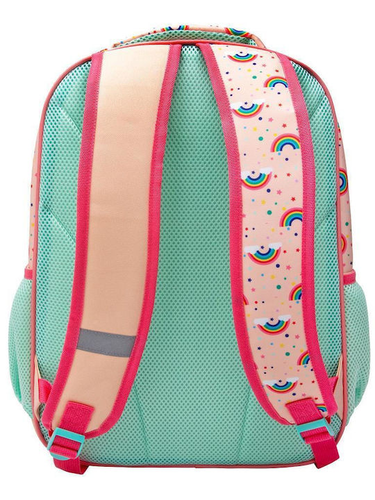 Must Team Schulranzen Rucksack Grundschule Mehrfarbig mit Flaschenhalter 25Liter