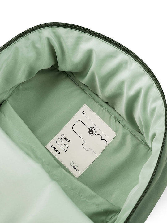 Done by Deer School Bag Backpack Kindergarten Green 9.6Liters