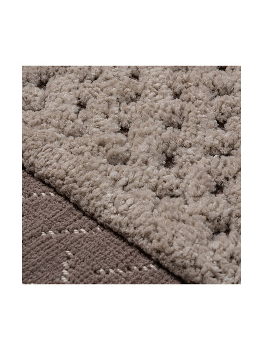 Beauty Home Σετ Μοντέρνα Χαλιά Κρεβατοκάμαρας Beige 9435-ΣΕΤ 3τμχ
