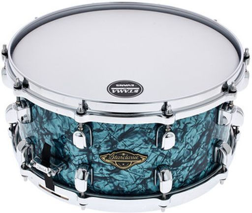 Tama Тамбур Дърво 14" x 6.5" Тюркоазен
