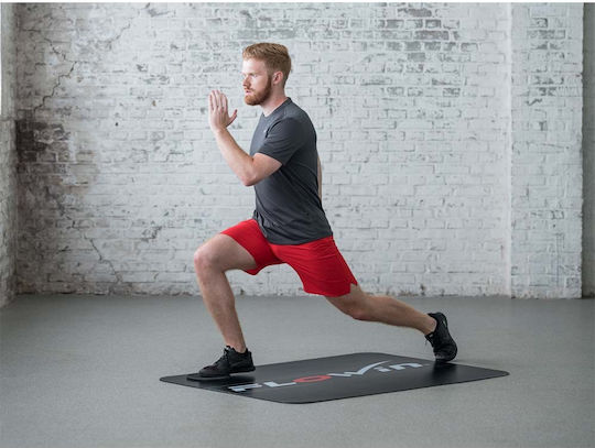 Flowin Pro Fitnessmatte Pilates Schwarz (140x100cm)
