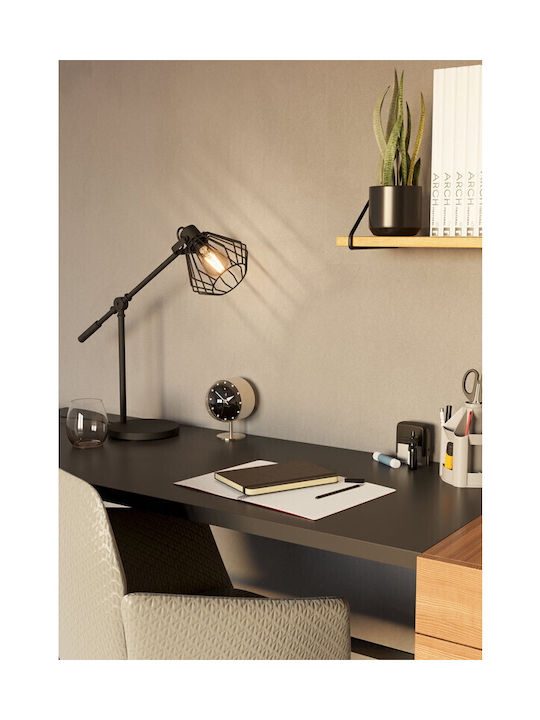 Eglo Tabillano 1 Decorative Lamp with Socket for Bulb E27 Black