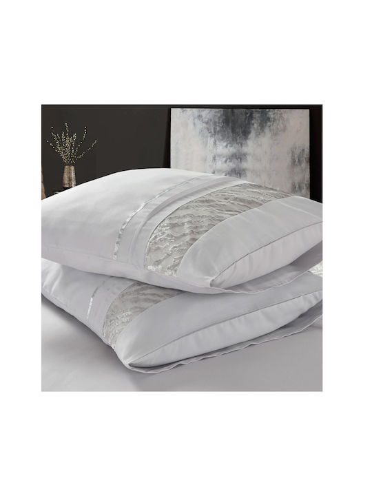 Sleeptime Duvet Cover Set Queen with 2 Pillowcases 240x220 Jaipur Grey
