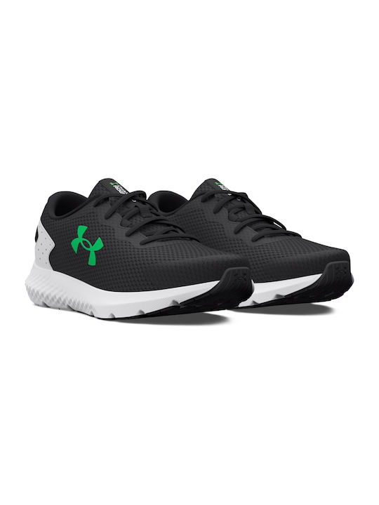Charged Rogue 3 Ανδρικά Αθλητικά Παπούτσια Running Μαύρα