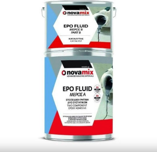 Novamix Novamix Epo Fluid Подобрител на мазилки Ενέσιμη Εποξειδική Ρητίνη 2 Συστατικών 1kg 1кг 08769