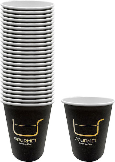HOMie 1002106 Disposable Cup Plastic Black 360ml 50pcs
