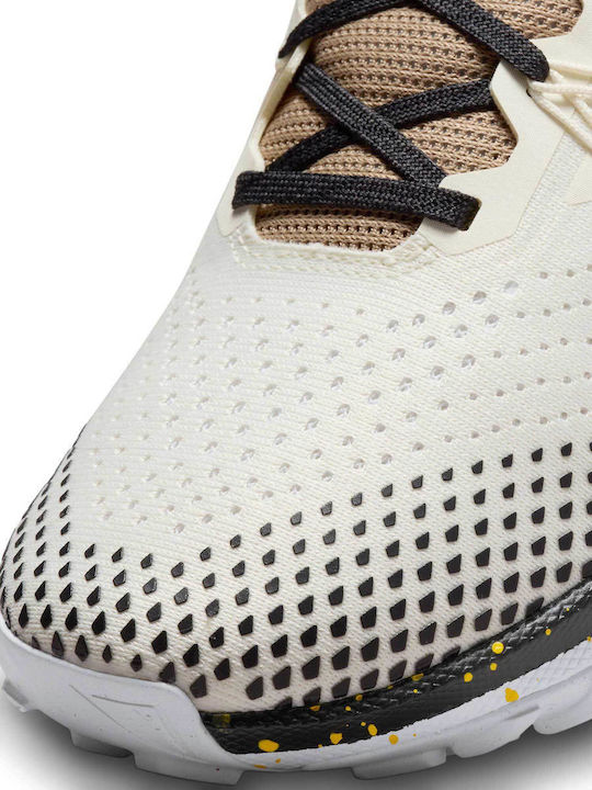 React Pegasus Trail 4 Sport Shoes Trail Running White Waterproof with Gore-Tex Membrane
