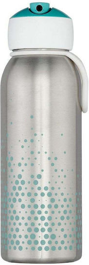 Mepal Flip Up Μπουκάλι Θερμός Ανοξείδωτο BPA Free 350ml Ασημί