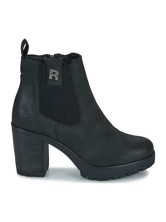 Stiefeletten Damen Schwarz